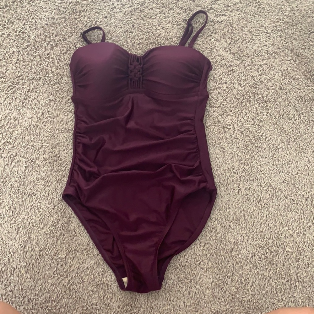 Women's flattering one piece bathing suit